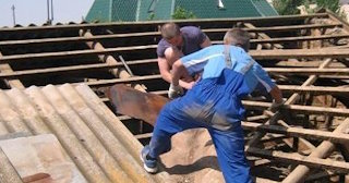 Демонтаж крыши в Кронштадте - стоимость работ от 732 рублей за м2